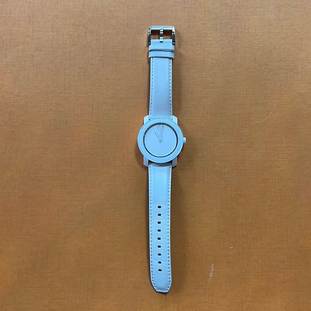 Movado Bold White Watch
